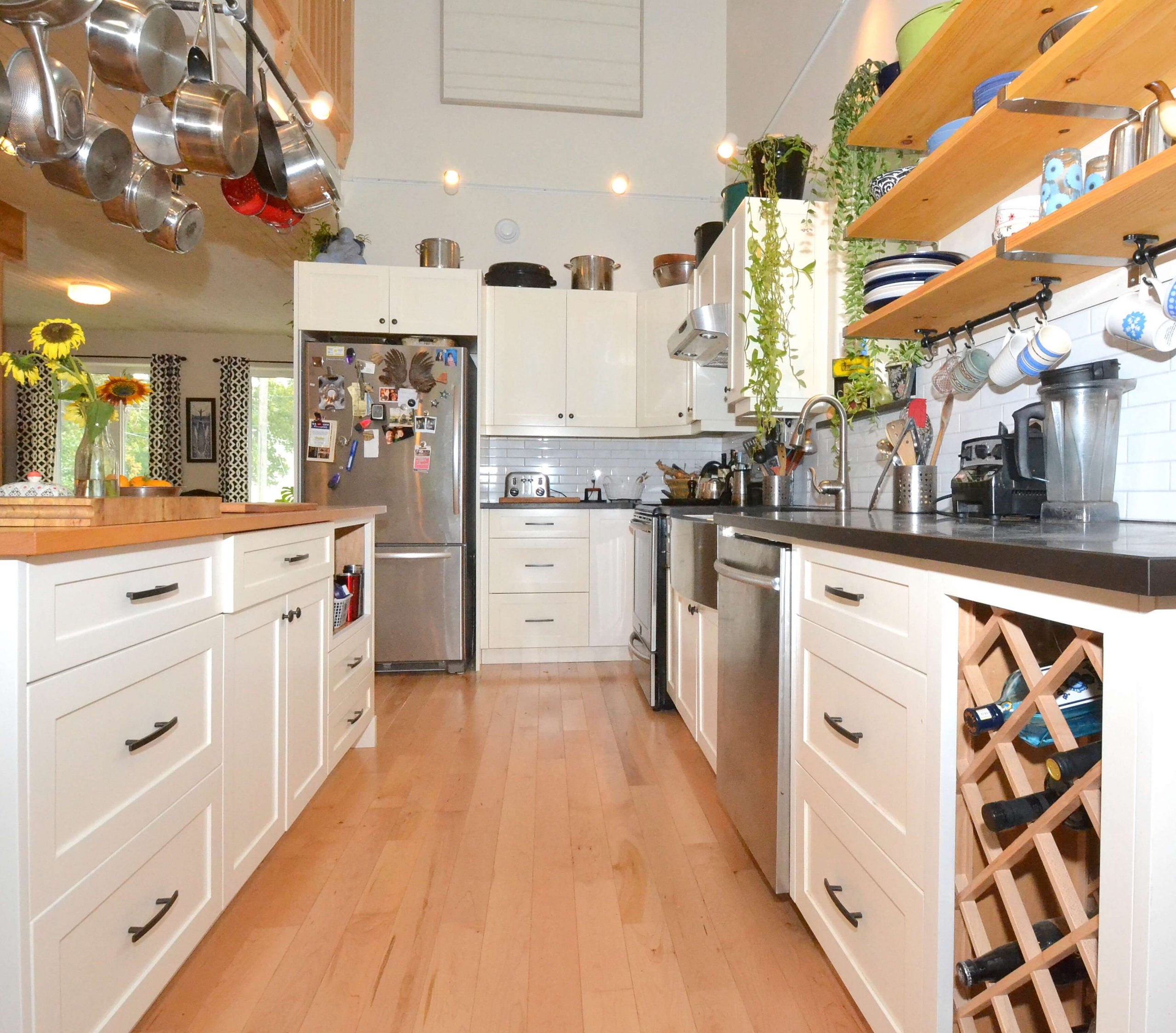 Paperstone countertops at Canada’s Greenest Home