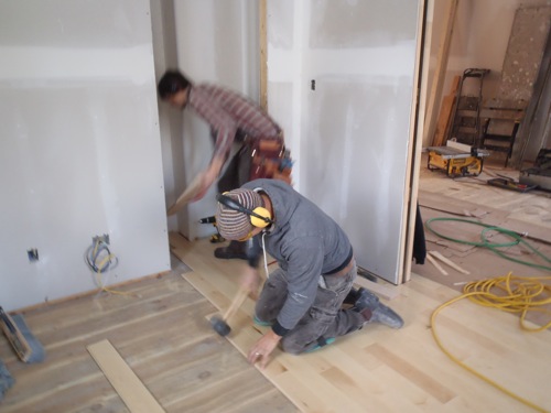 FSC certified hardwood flooring at Canada's Greenest Home