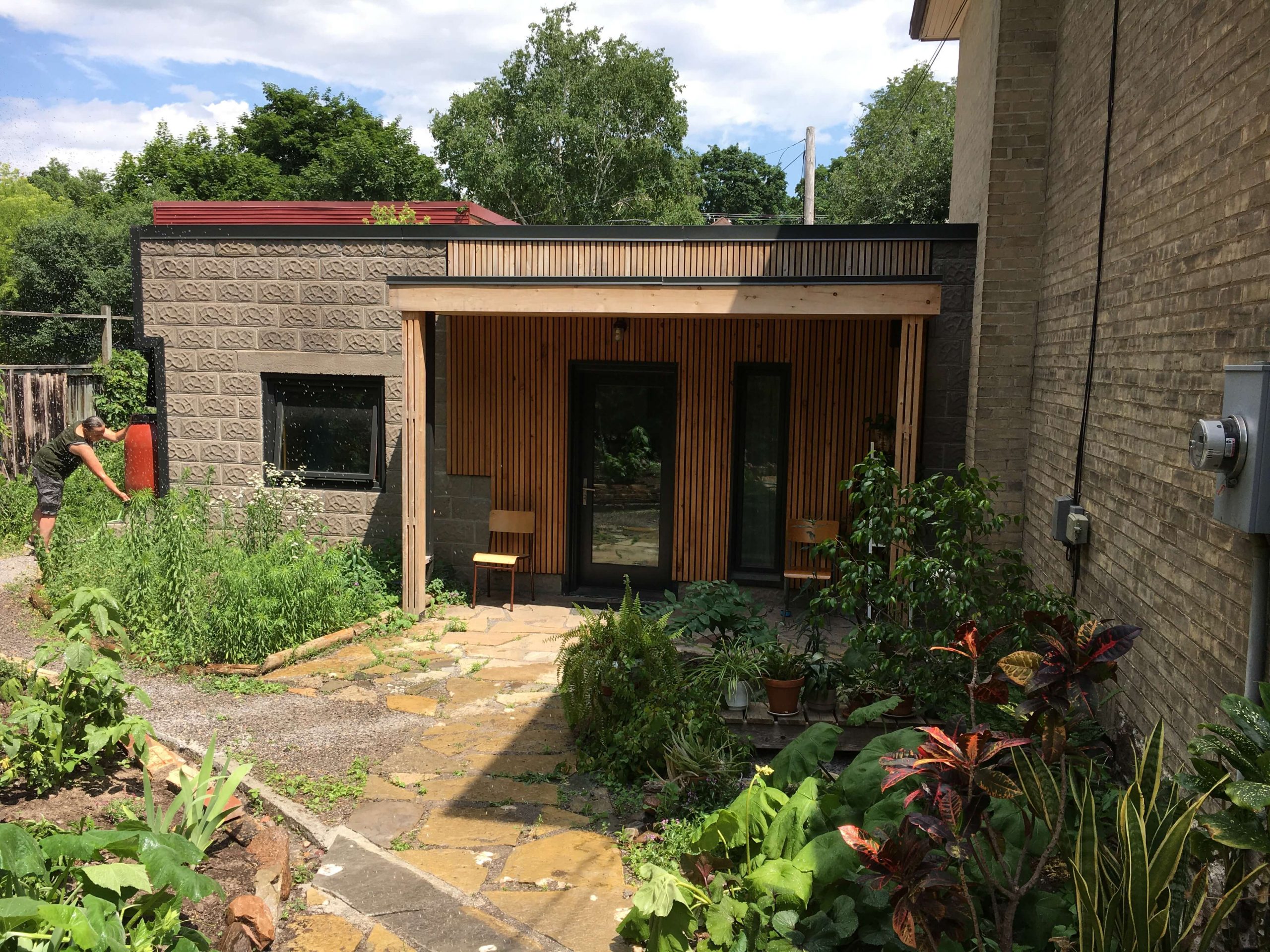 Exterior of an accessory dwelling unit